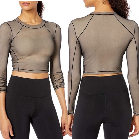 Alo Yoga Vision Long Sleeve Top - Picture 2 of 11